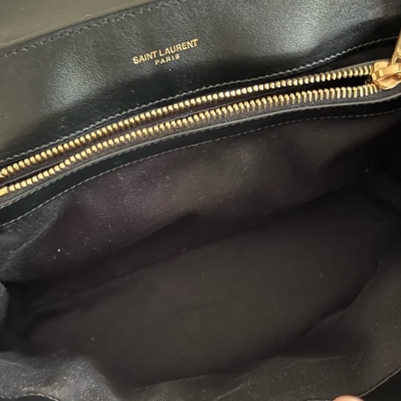 SAINT LAURENT LOULOU MATELASSE MEDIUM  QUILTED LEATHER SHOULDER BAG - Picture 7 of 16